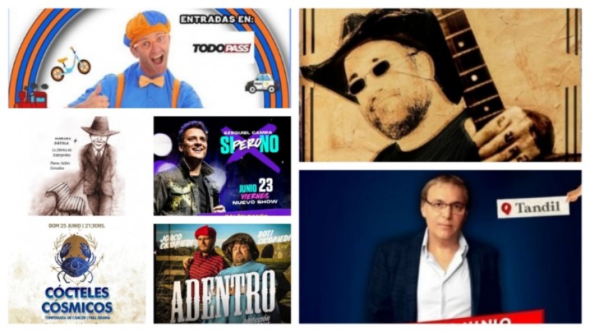 La agenda cultural del fin de semana tandilense